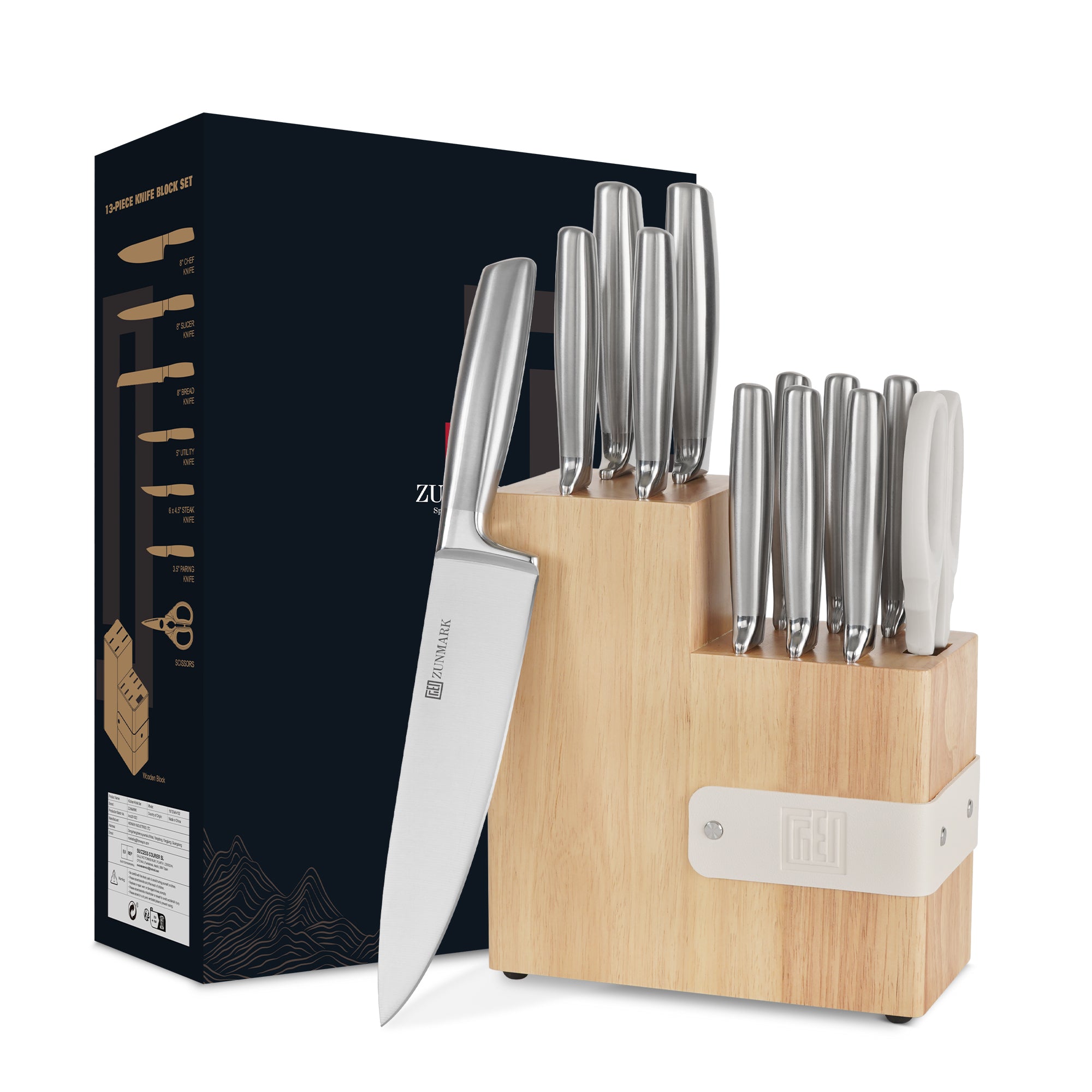 Prism 13-Piece Knife Block Set
