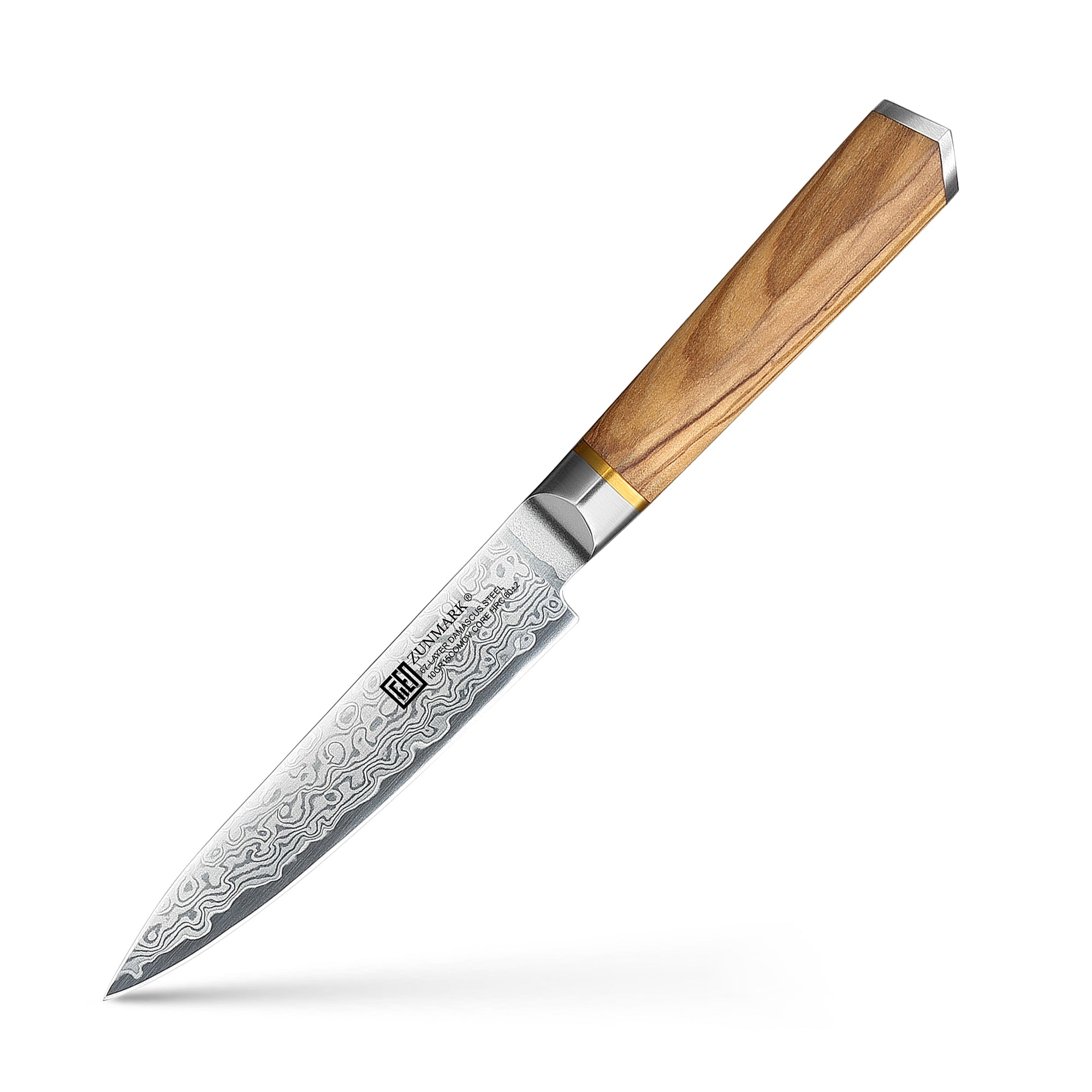 5 INCH DAMASCUS Utility Knife