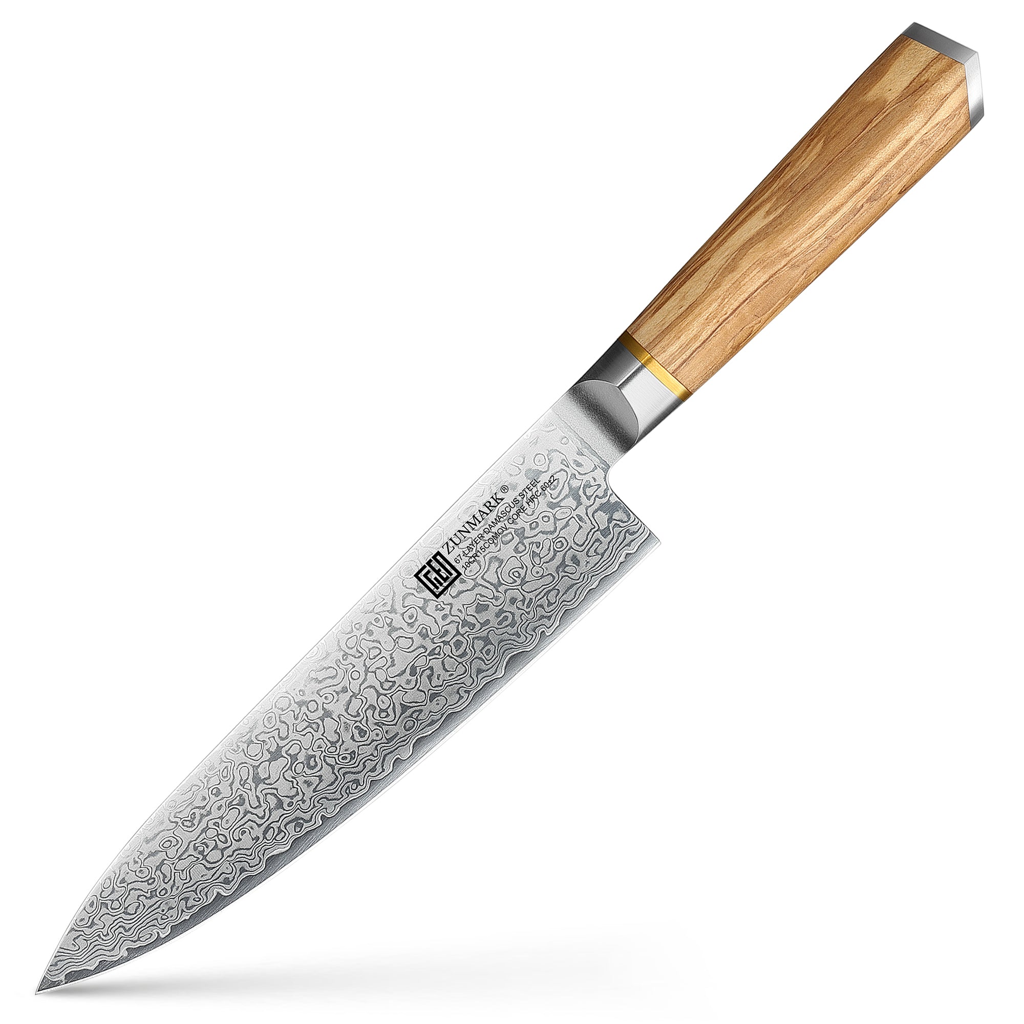 damascus 8 inch chef knife