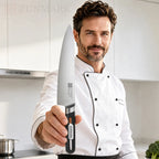 ZUNMARK 8” Chef Knife with Sliding Weight System – Crafted for Lasting Sharpness|Kinhua Series